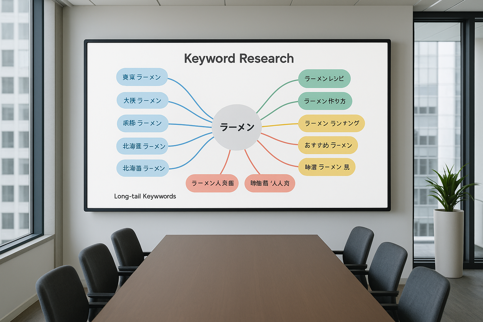 地域キーワード戦略：検索面積を最大化するキーワード設計
