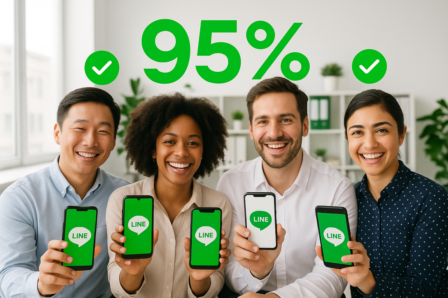 LINE DXの強み：現場定着率95%を実現する設計思想