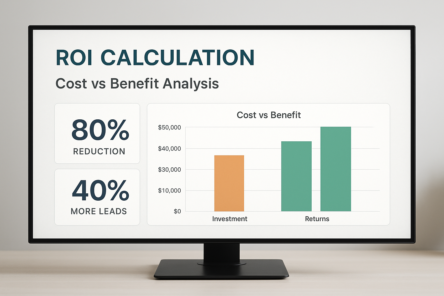 導入コストと効果：AIチャットボットの投資対効果