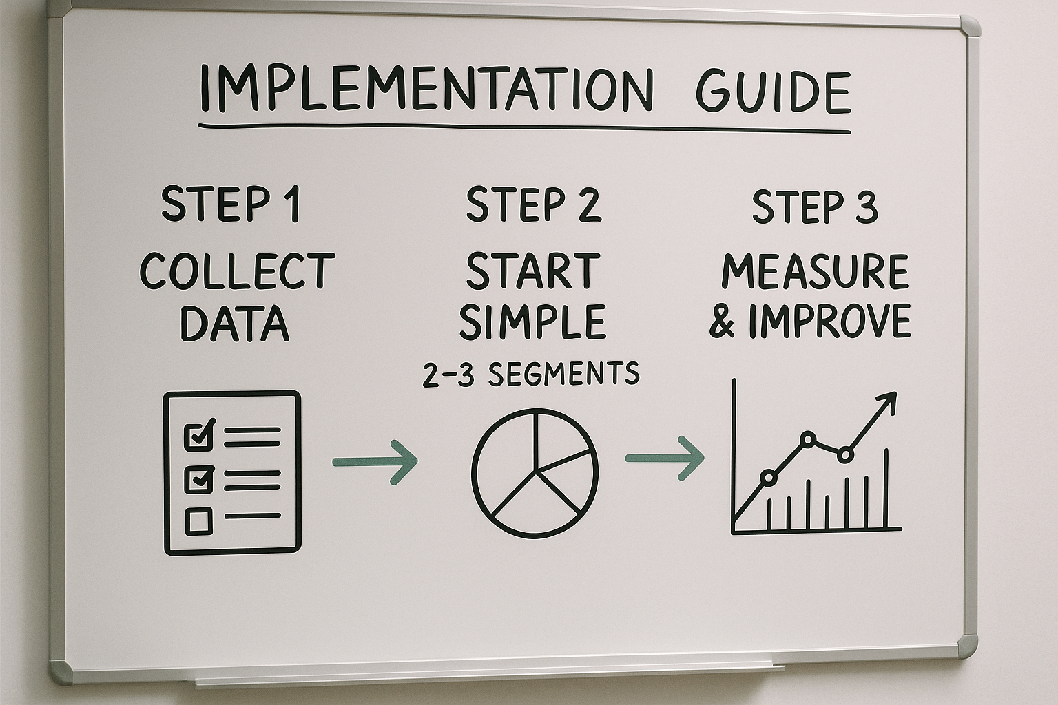 セグメント配信の始め方：3ステップで導入