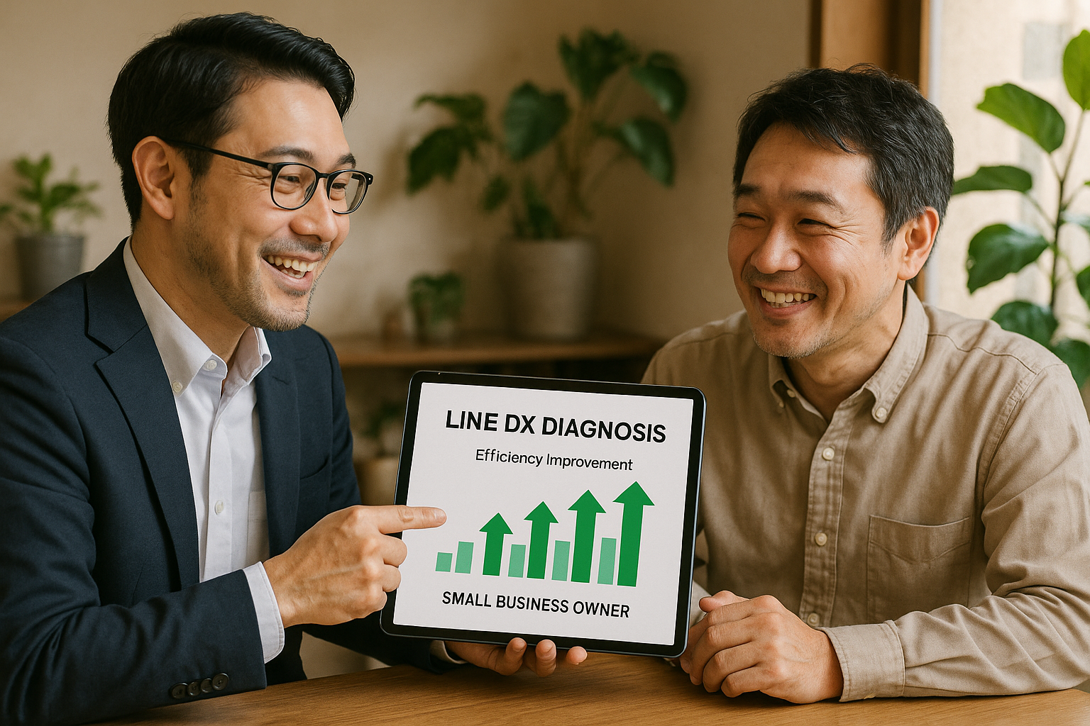 LINE DX導入の第一歩：無料診断から始めよう