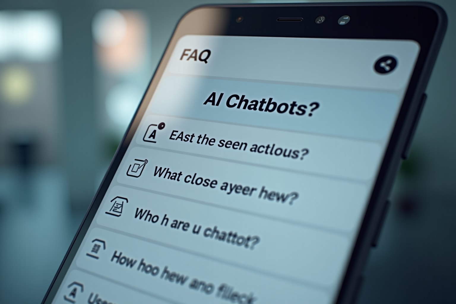 AIチャットボットに関するFAQ