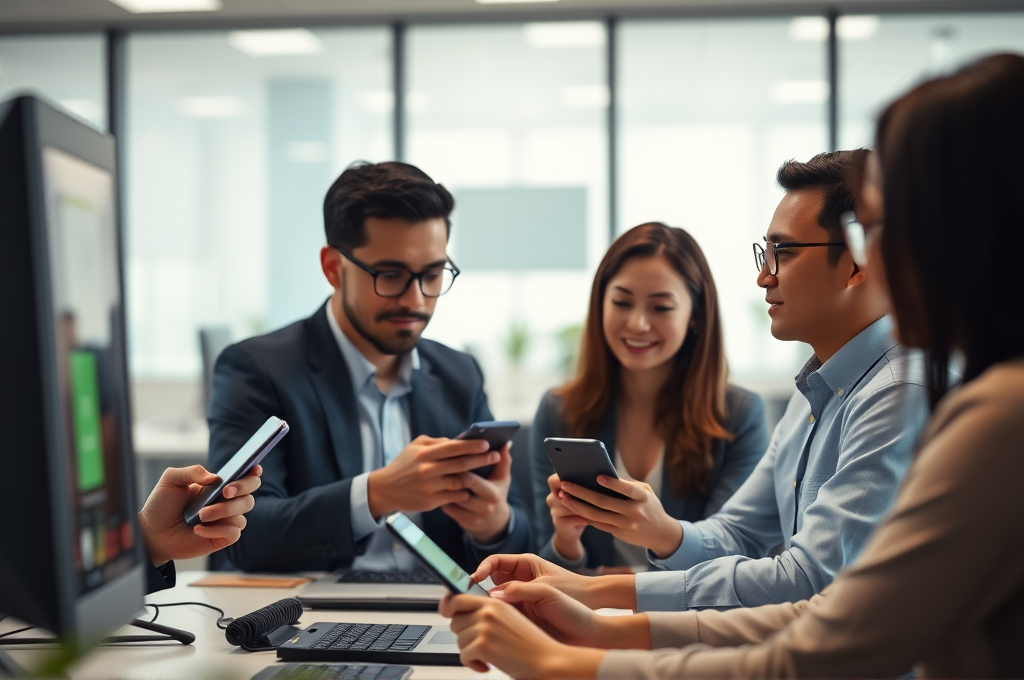 LINE活用による業務効率化の具体例